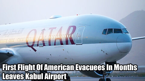 First Flight Of American Evacuees In Months Leaves Kabul Airport - Nexa News