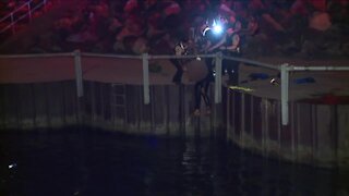 Woman rescued from East 55th Street marina