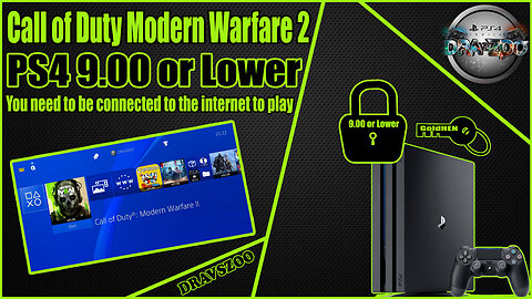 Call of Duty MW2 Backport you need to be connected to the internet to play | PS4 5.05/6.72/7.xx/9.00