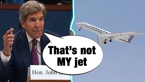 'Climate Czar' John Kerry Jumps Through Hilarious Hoops to Distance Himself From Private Jet Use