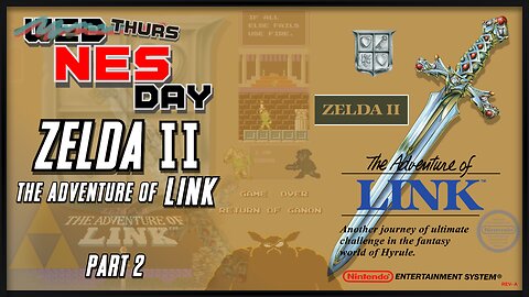 Zelda II: The Adventure of Link - Part 2 (Nintendo)