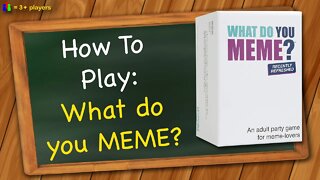 How to play What do you Meme? | Adult Party Game