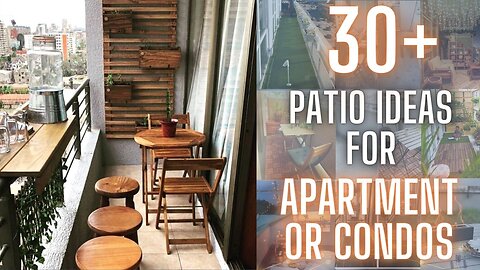 30+ Stunning Balcony & Patio Design Ideas for Apartments and Condos