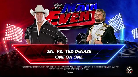 WWE 2k24 JBL vs Ted Dibiase