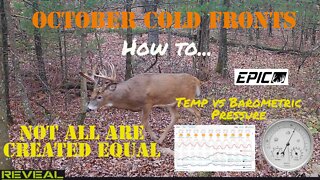 Deer Hunting Cold Fronts : The Best Time To Hunt October
