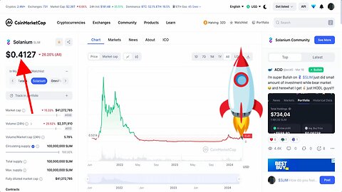 SOLANIUM CRYTPO PRICE PREDICTION