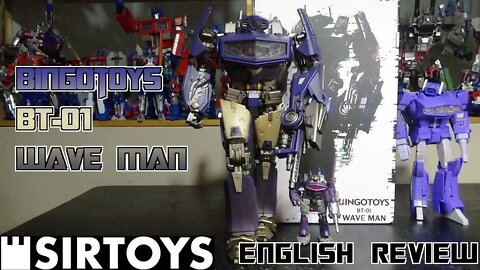 Video Review for Bingotoys - BT-01 - Wave Man