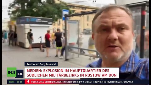 RT-Korrespondent vor Ort in Rostow am Don: Explosionen und Schüsse