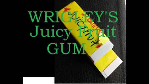 Easy Origami Gum, WRIGLEY'S Juicy Fruit Square Paper | Dollar Origami Money Original Design © #DrPhu