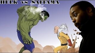 Hulk vs Saitama Reaction