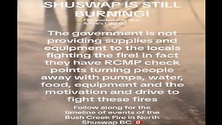 We need to get the story out about what’s happening in the Shuswap. 250-509-0400 Can you SHARE