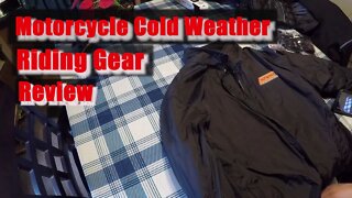 Motorcycle Cold Weather Riding Gear