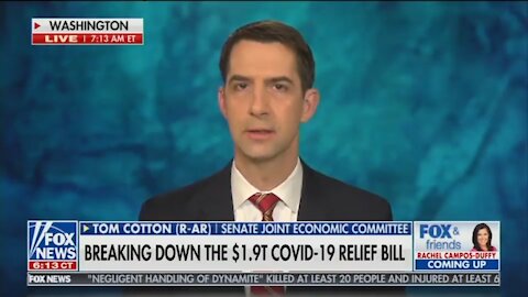 FLASHBACK: Sen Cotton Warned Boston Bomber Could Get a Check From Biden’s COVID Stimulus