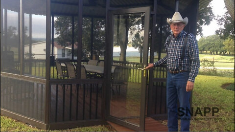 SNAPP® screen Porch Screen Project Review - Dewayne from Texas