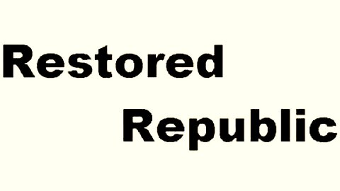 Restored Republic via a GCR as of December 01 2022