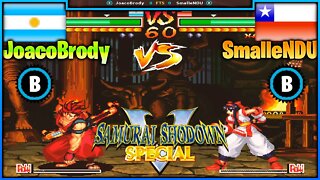 Samurai Shodown V Special (JoacoBrody Vs. SmalleNDU) [Argentina Vs. Chile]