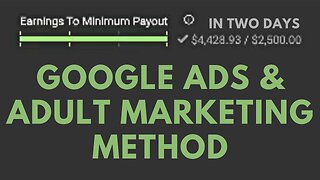 Google Ads & Adult Marketing Method