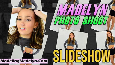 ¡SESIÓN de FOTOS - Model Madelyn - Gymshark Slideshow - Midwest Model Agency