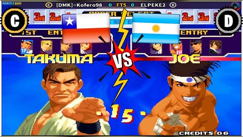 The King of Fighters 2000 ([DMK]~Kofero98 Vs. ELPEKE2) [Chile Vs. Argentina]