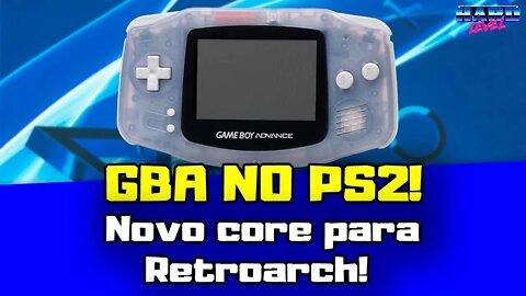 GBA no PS2! Novo core gbSP para Retroarch! Game Boy Advance na velocidade máxima! TÁ INCRÍVEL!!!