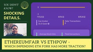 EthereumFair Vs ETHpow - Which Impending ETH Fork Has More Traction?