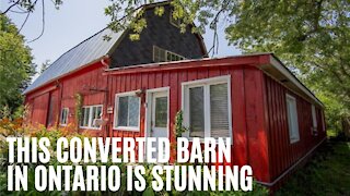 This Cheap Barn For Sale In Ontario Looks Totally Different On The Inside
