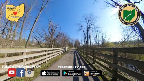 Heart of Ohio Trail Virtual Ride - Section of the Ohio to Erie Bikeway