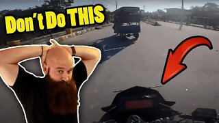 3 Things YOU NEVER WANT TO DO on a Motorcycle
