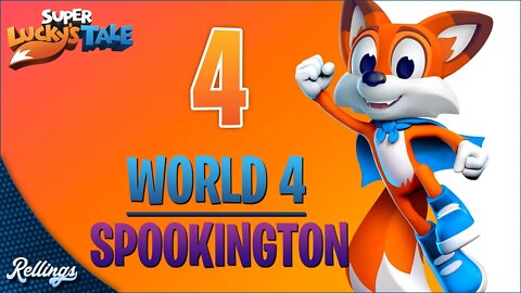 Super Lucky's Tale (PC) Playthrough | World 4: Spookington (No Commentary)