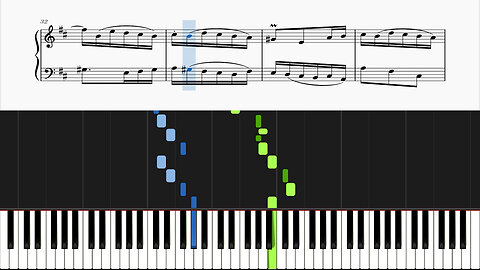 Bach - Invention No. 3, BWV 774 (Piano Tutorial)