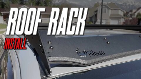 PRINSU ROOF RACK ON MY 2020 TACOMA | INSTALL | #tacoma #toyota #prinsu