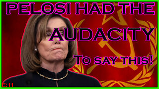 After Pelosi said she wanted to PUNCH Former President Trump, she had the Audacity to say this #011