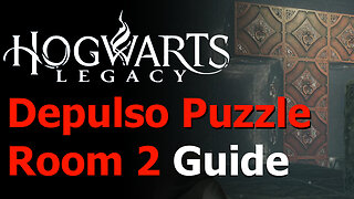 Hogwarts Legacy - Depulso Puzzle Room 2 Guide - Conjuration chest