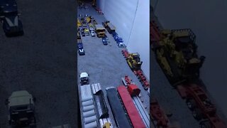 Upgrade at the Heavy Equipment Yard and Truck Stop 1/64 Diecast Diorama DCP by First Gear