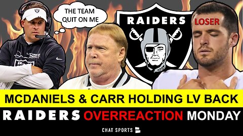 Raiders Overreaction Monday after Loss to the Saints