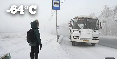 Going to school in the coldest town on earth