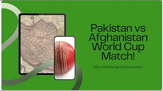 Live Pakistan Vs Afghanistan WorldCup 2nd Innings - Match 22 | PAK vs AFG Live Score