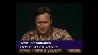 22 years ago Alex Jones said this