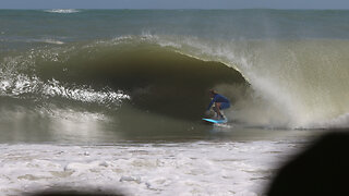 The HEAVIEST Beach Break TUBES I've EVER Surfed