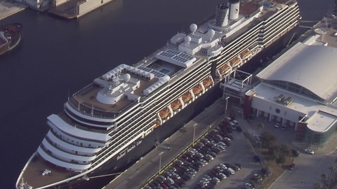 RAW VIDEO: 104 get sick on Tampa-bound cruise ship