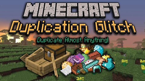 1.20 Minecraft Duplication Glitch Using The Boat Method - Duplicate ANYTHING! Bedrock/PE/Java