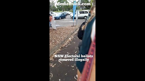 PART 1 New South Wales illegal ballot removal, this seems familiar