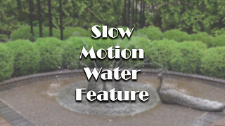 Slow Motion Water Feature Compilation