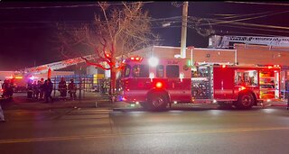 Lynbrook NY Fire Department - Warehouse Fire - December 29th, 2022