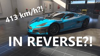 I JUST broke the RIMAC NEVERA WORLD SPEED RECORD...IN REVERSE! || Forza Motorsport || Xbox Series X