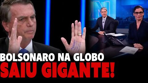 Sobre Bolsonaro no Jornal Nacional. Booner e Renata perderam a linha. Internet reage.