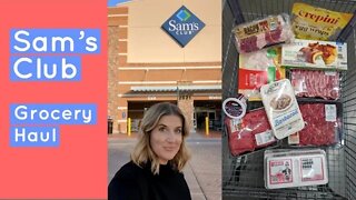 Sam's Club Grocery Haul