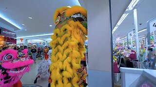 Lion Dance Chinese New Year Southlands Boulevarde Coles Perth Australia