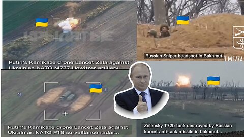 Putin kamikaze drone lancet vs Ukraine NATO advanced weapons | Russian anti-tank missiles bakhmut