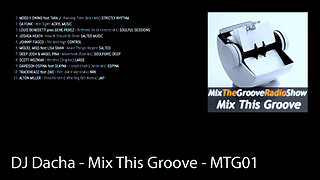 DJ Dacha - Mix This Groove - MTG01 (House Music DJ Mix)
